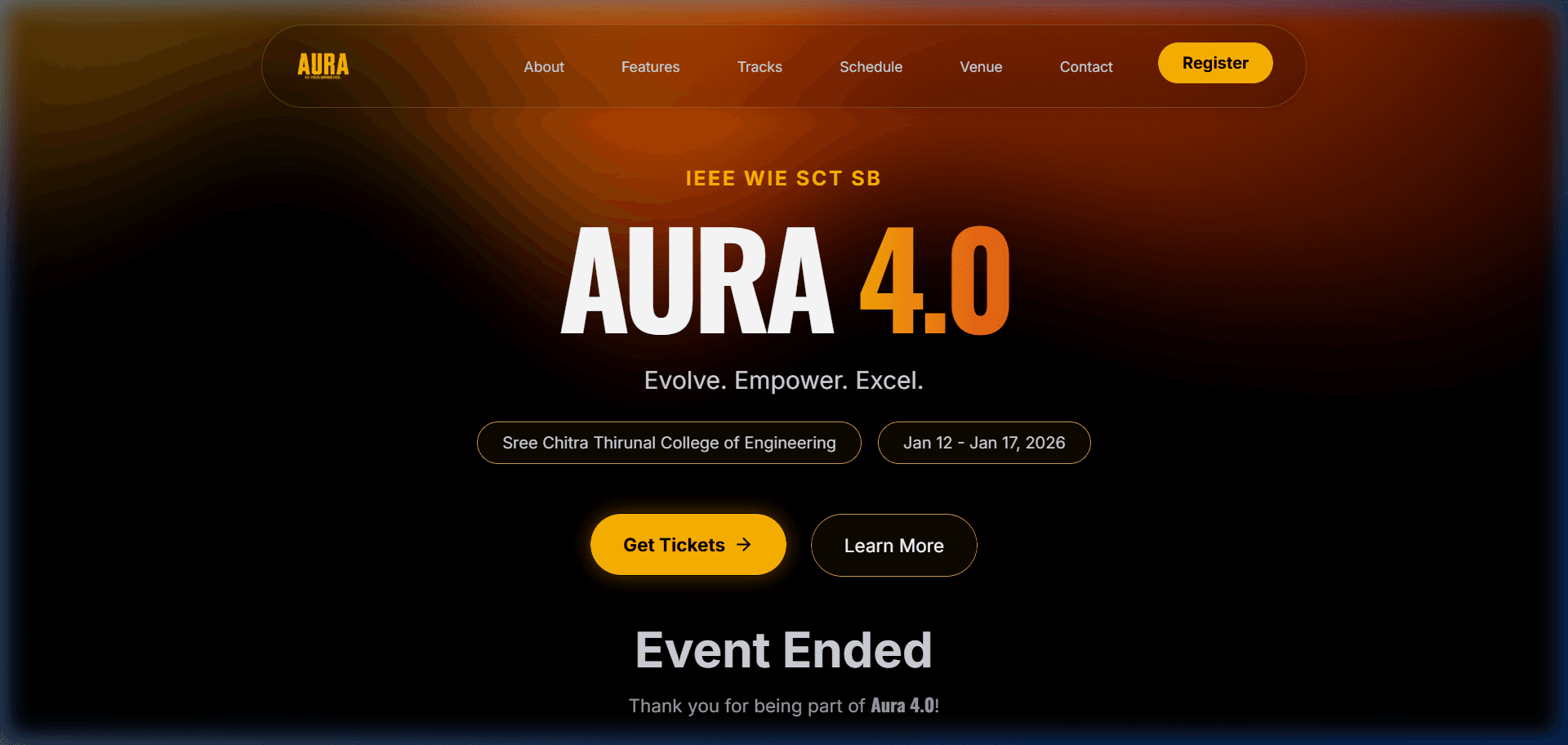 AURA 4.0 Event Platform